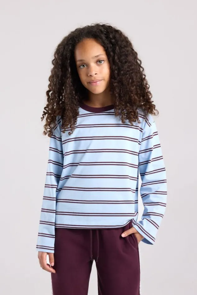 America Today T-Shirts & Tops|New In^Longsleeve Lexi Jr oversized gestreepte longsleeve