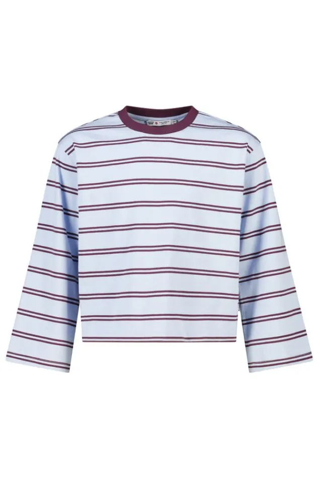 America Today T-Shirts & Tops|New In^Longsleeve Lexi Jr oversized gestreepte longsleeve