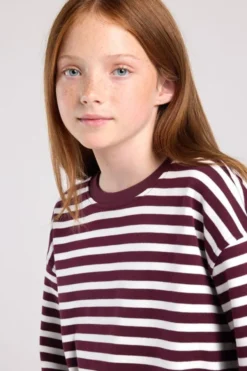 America Today T-Shirts & Tops|New In^Longsleeve Lilly Jr gestreepte longsleeve van stevige interlock