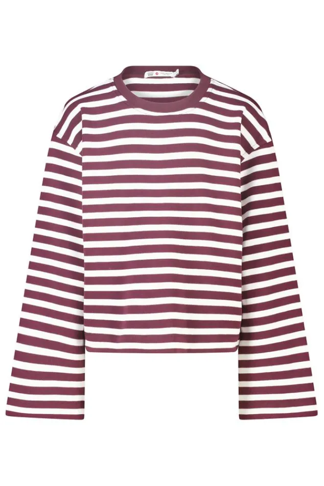 America Today T-Shirts & Tops|New In^Longsleeve Lilly Jr gestreepte longsleeve van stevige interlock
