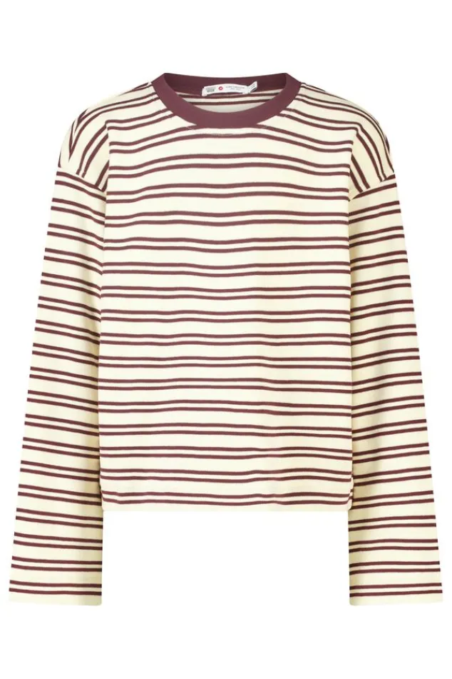 America Today T-Shirts & Tops|New In^Longsleeve Lilly Jr gestreepte longsleeve van stevige interlock