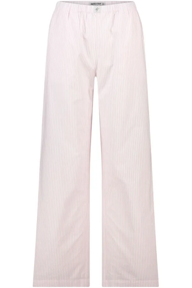 America Today Ondergoed & Lounge|Pyjama^ounge pant ya getreepte ounge pant et eatiche taieband
