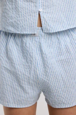 America Today Ondergoed & Lounge^Lounge short Mimi Jr gestreepte lounge short voor meisjes