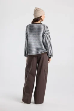 America Today New In|Truien & Vesten^Puover Keira getreepte ooe fit puover