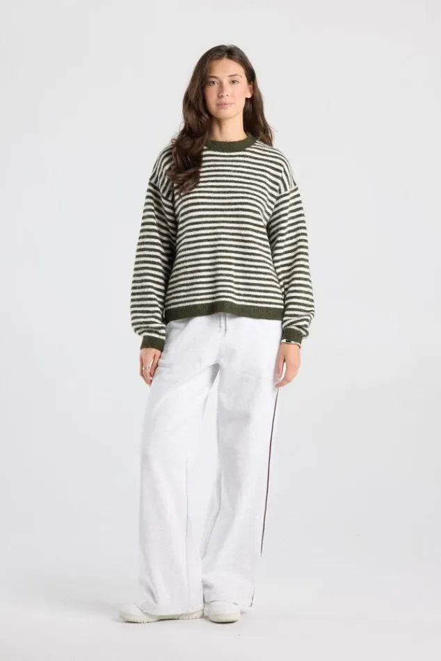 America Today New In|Truien & Vesten^Puover Keira getreepte ooe fit puover