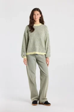 America Today New In|Truien & Vesten^Puover Keira getreepte ooe fit puover