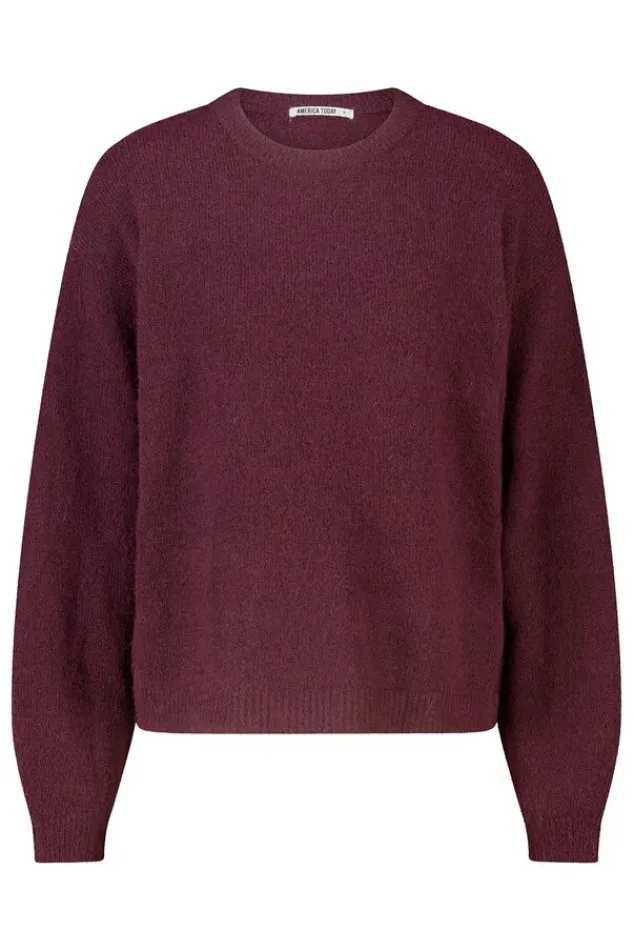 America Today New In|Truien & Vesten^Puover Keira ooe fit puover et ronde ha