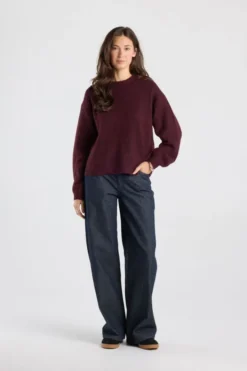 America Today New In|Truien & Vesten^Puover Keira ooe fit puover et ronde ha