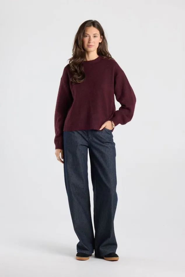 America Today New In|Truien & Vesten^Puover Keira ooe fit puover et ronde ha