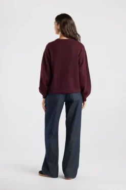America Today New In|Truien & Vesten^Puover Keira ooe fit puover et ronde ha