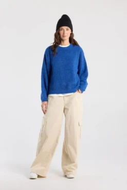 America Today New In|Truien & Vesten^Puover Keira ooe fit puover et ronde ha