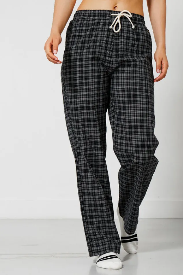 America Today Ondergoed & Lounge|Pyjama^Pyjaabroek oyce Wijde pyjaabroek et ruitprint
