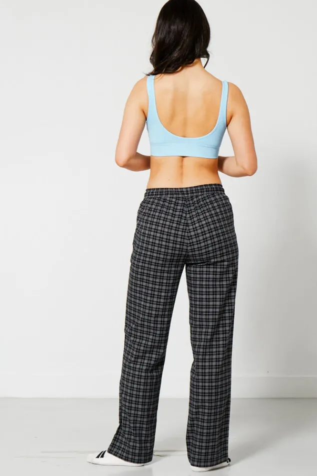 America Today Ondergoed & Lounge|Pyjama^Pyjaabroek oyce Wijde pyjaabroek et ruitprint