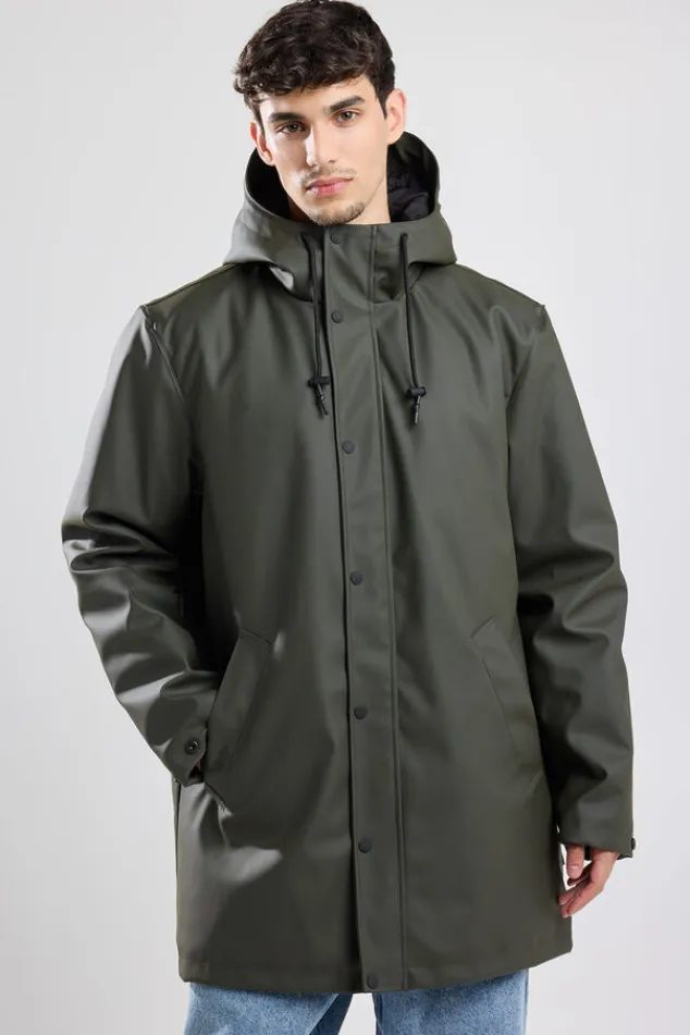 America Today Jassen & Regenjassen^Regenja Jake padded Wintere heren regenja et winddichte en waterdichte eigenchappen