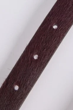 America Today New In|Accessoires^Riem Athena smalle riem met harige afwerking