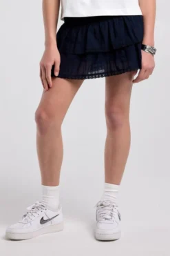 America Today New In|Rokken^Rokje Raya Jr elastische tailleband met voeringbroekje