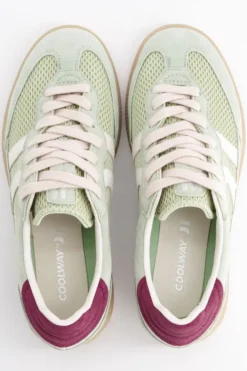 Coolway Sneakers & Sloffen|Sneakers & Sloffen^Shoes Cool Way Baresi sportieve sneaker met leren bovenwerk en flexibele zool