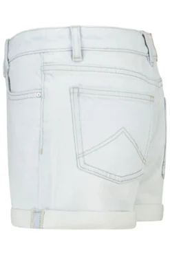 America Today Shorts^Short Lucy Jr loose fit denim short met omgeslagen pijpen