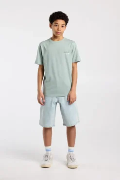 America Today Shorts^Short Nate Jr denim short met relaxed fit voor boys
