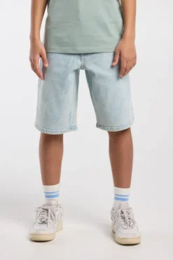 America Today Shorts^Short Nate Jr denim short met relaxed fit voor boys
