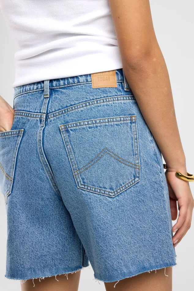 America Today Bestsellers|Shorts^hort Nera deni hort et high wait en ooe fit