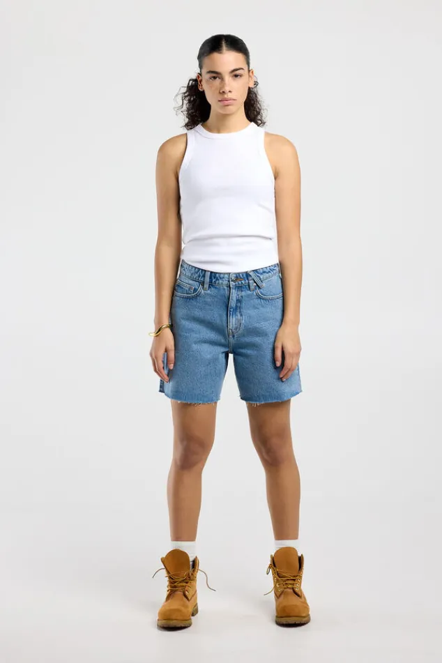 America Today Bestsellers|Shorts^hort Nera deni hort et high wait en ooe fit
