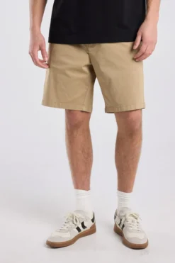 America Today Shorts^hort Nie reguar fit chino hort et knoop- en rituiting