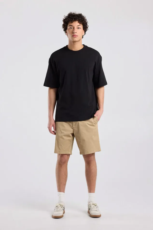 America Today Shorts^hort Nie reguar fit chino hort et knoop- en rituiting