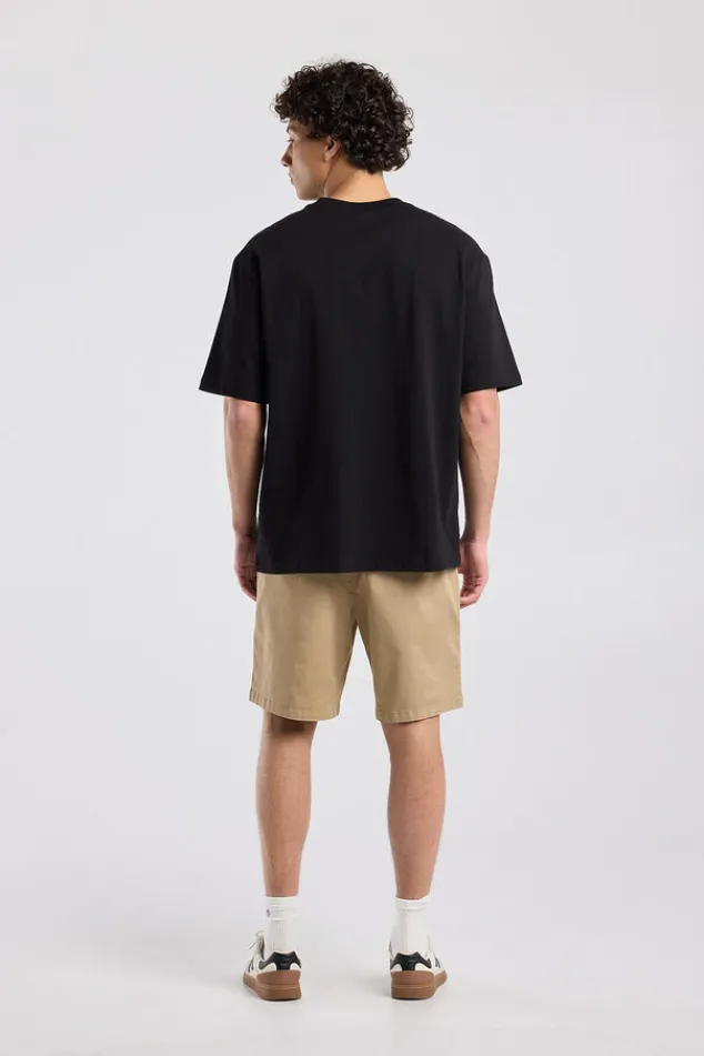 America Today Shorts^hort Nie reguar fit chino hort et knoop- en rituiting