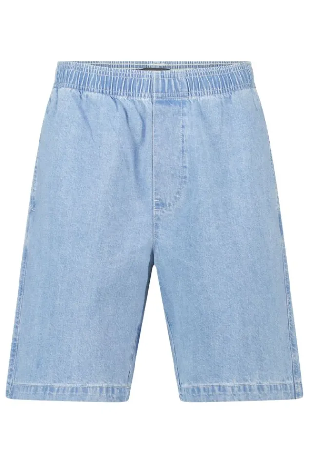America Today Shorts|Linnen^hort Nio reaxed fit hort et eatiche taieband en trekkoord