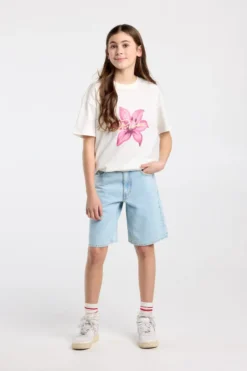 America Today Shorts^Short Niya Jr denim short met loose fit