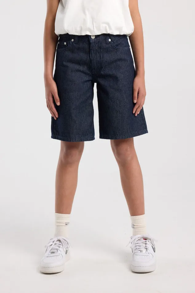 America Today Shorts^Short Noelle Jr gestreepte jorts met klassiek 5-pocket model