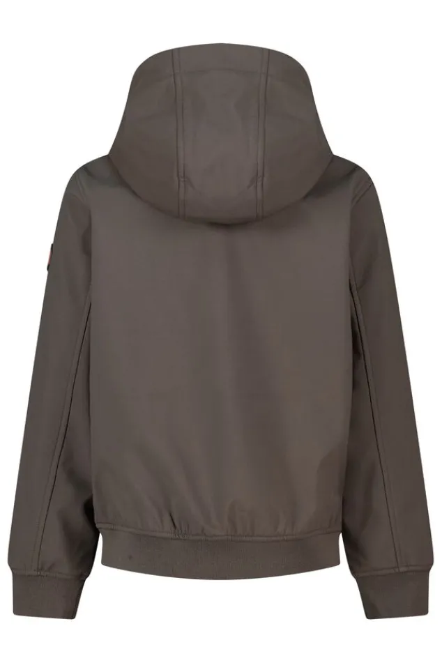 America Today Jassen & Regenjassen|New In^Softshell jas Jason JR Softshell jas met capuchon en ritszakken