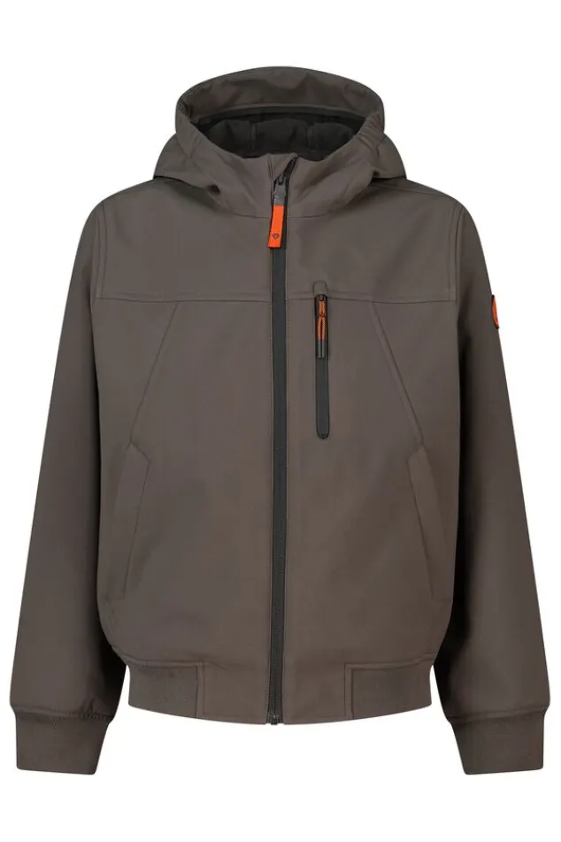 America Today Jassen & Regenjassen|New In^Softshell jas Jason JR Softshell jas met capuchon en ritszakken