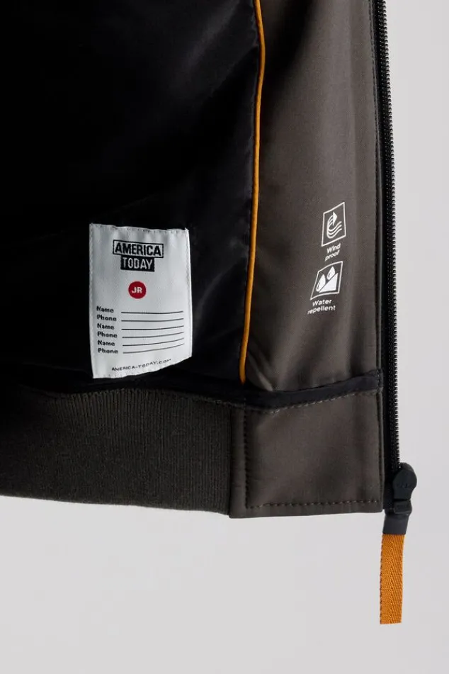 America Today Jassen & Regenjassen|New In^Softshell jas Jason JR Softshell jas met capuchon en ritszakken