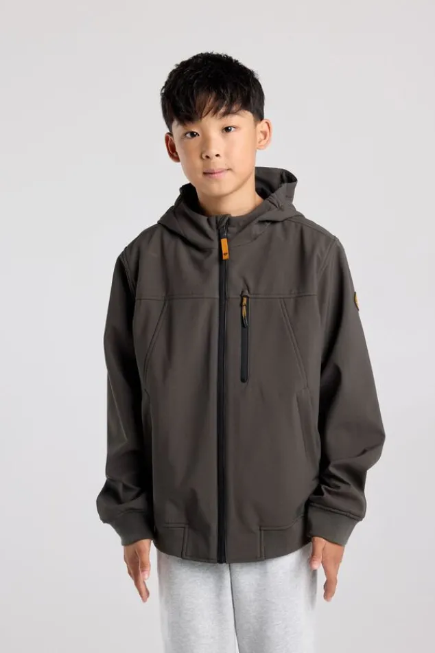 America Today Jassen & Regenjassen|New In^Softshell jas Jason JR Softshell jas met capuchon en ritszakken