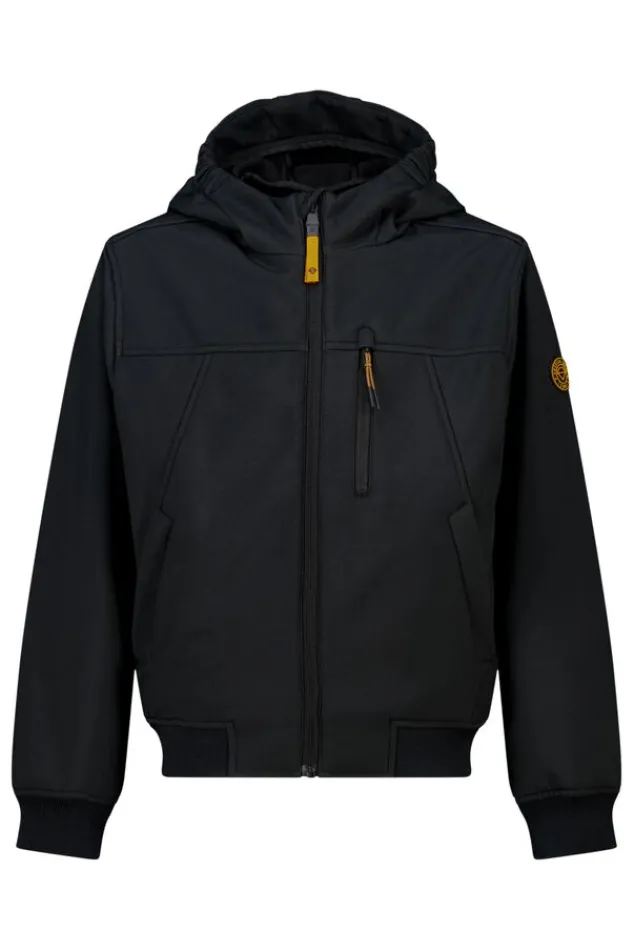 America Today Jassen & Regenjassen^Softshell jas Jason JR Softshell jas met capuchon en ritszakken