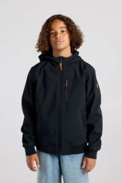 America Today Jassen & Regenjassen^Softshell jas Jason JR Softshell jas met capuchon en ritszakken