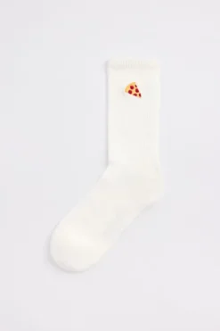 America Today Accessoires|New In^Sokken Thabo Fun hoge sokken met embroidery detail