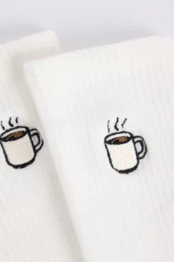 America Today Accessoires|New In^Sokken Thabo Fun hoge sokken met embroidery detail