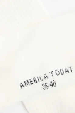 America Today Accessoires|Accessoires^Sokken Thabo hoge sokken in effen kleur