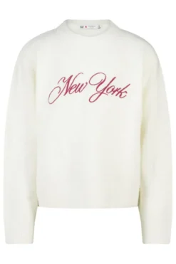 America Today Truien & Vesten^Sweater Kardy jr Sweater met ronde hals en jacquard of borduursel