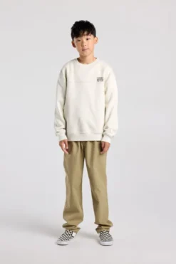 America Today Sweaters & Hoodies|New In^Sweater Scout Crew Jr relaxed fit sweater met Smileyworld™ chest- en backprint