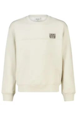 America Today Sweaters & Hoodies|New In^Sweater Scout Crew Jr relaxed fit sweater met Smileyworld™ chest- en backprint