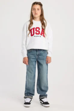 America Today Truien & Vesten|Sweaters & Hoodies^Sweater Senna JR Oversized fit USA sweater
