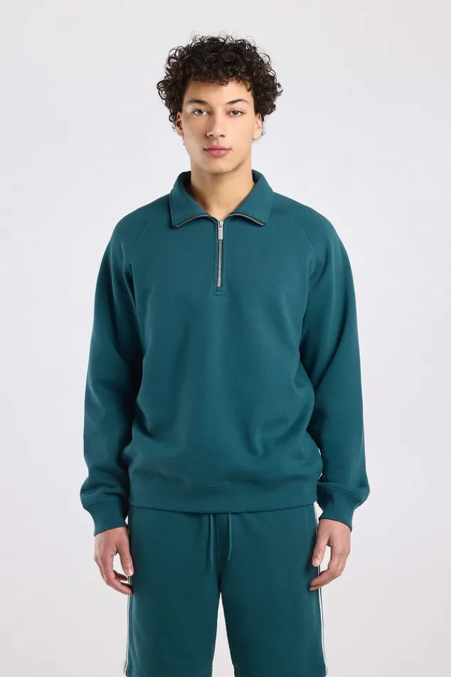 America Today Truien & Vesten^weater idney haf zip weater et haf zip en reaxed fit