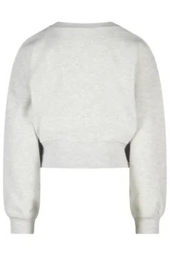 America Today Truien & Vesten|Sweaters & Hoodies^Sweater Sina Jr sweater met artwork op de borst en lange zoom