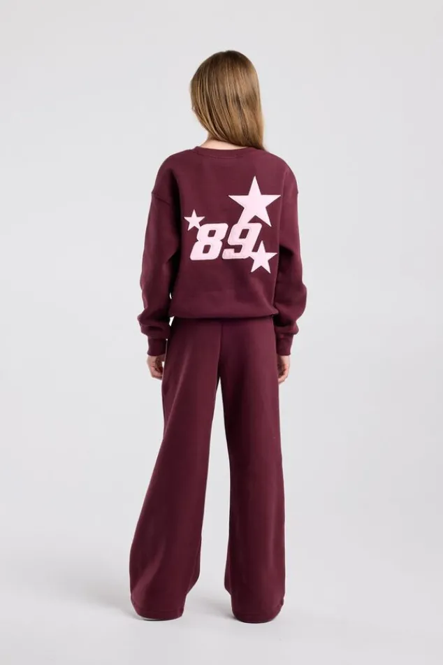 America Today Truien & Vesten|New In^sweater Stazie Jr oversized sweater met front en back patch