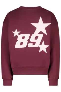 America Today Truien & Vesten|New In^sweater Stazie Jr oversized sweater met front en back patch