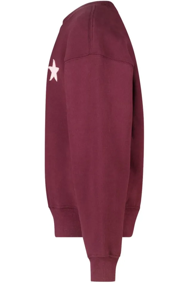 America Today Truien & Vesten|New In^sweater Stazie Jr oversized sweater met front en back patch
